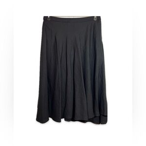 Alfani Black Midi A-Line Skirt Women’s Size 18